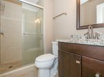 Private Bath with Shower/Tub Combo at 20 Hilton Head Beach Villa